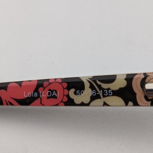 🕶️Vera Bradley VB Brenda Lola (LOA) Eyeglasses 50/16/135 | ALH604🕶️ - Picture 8 of 10